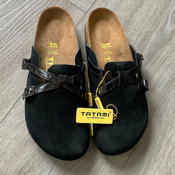 TATAMI BIRKENSTOCK Clog Black Size 41 Women’s Size 10 New Never Worn - Picture 1 of 9